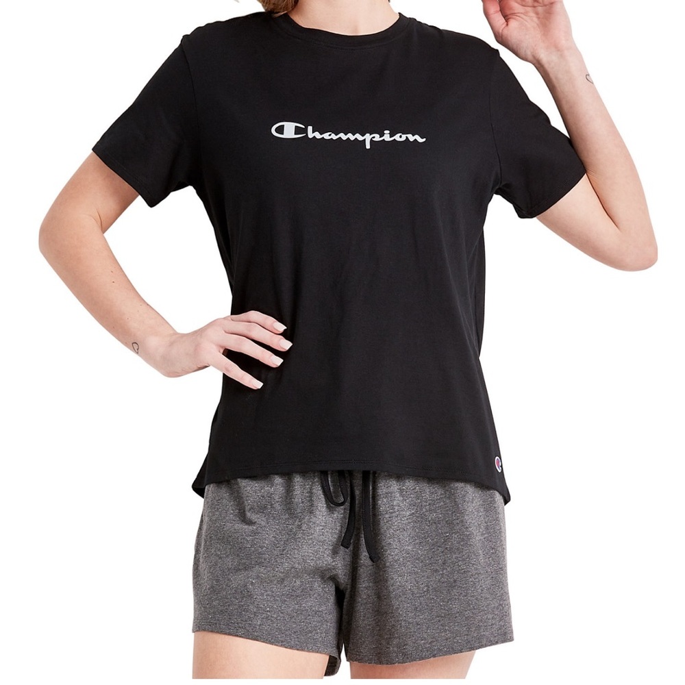 Champion Sleep T-Shirt & Shorts Loungewear Set